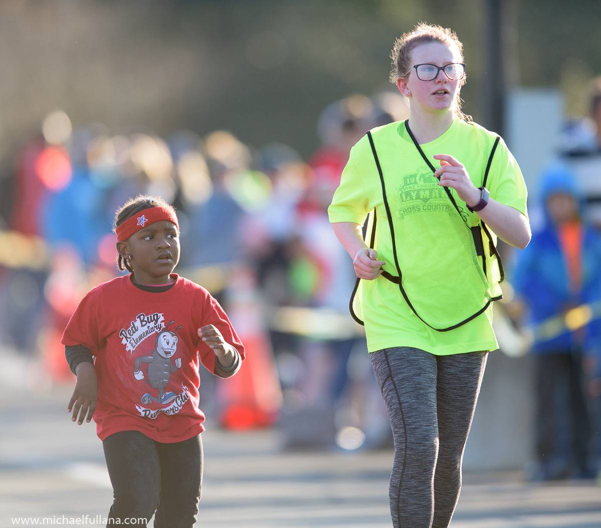 Kids in action — GROW run club